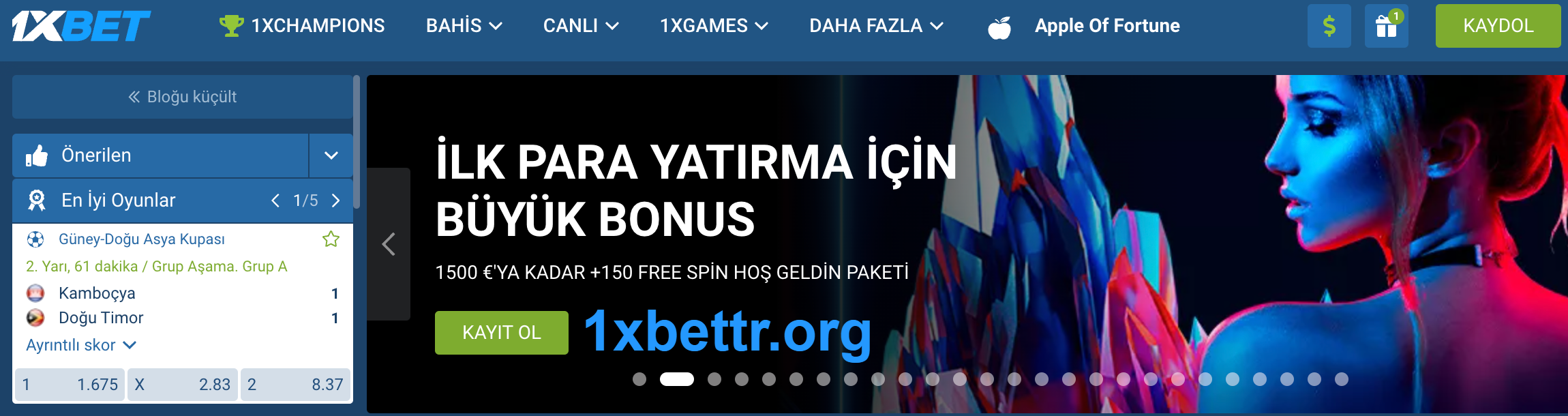 1xbet